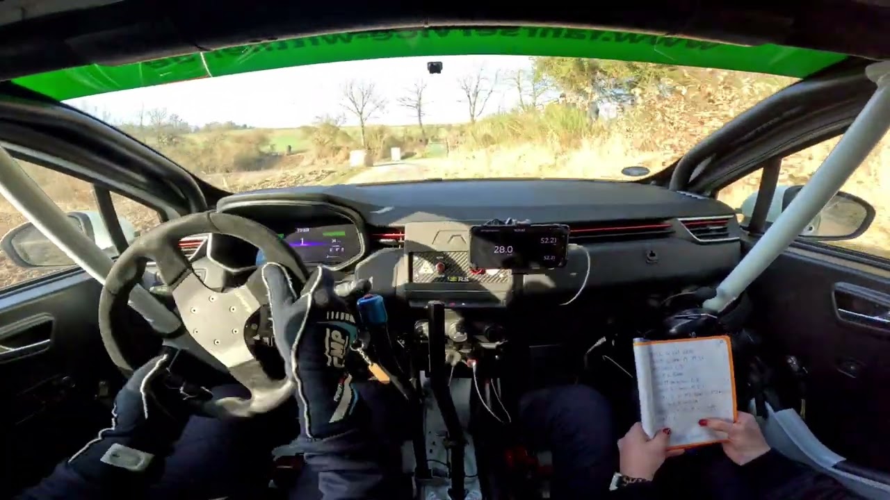 Rallye Kempenich 2025 Onboard Renault Clio Rally5 Team Wittner WP7 Kempenich 2