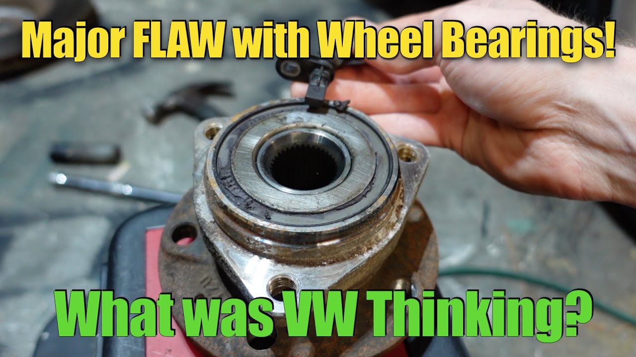 Volkswagen & Audi MQB Wheel Bearings Are Flawed - Plus DIY!