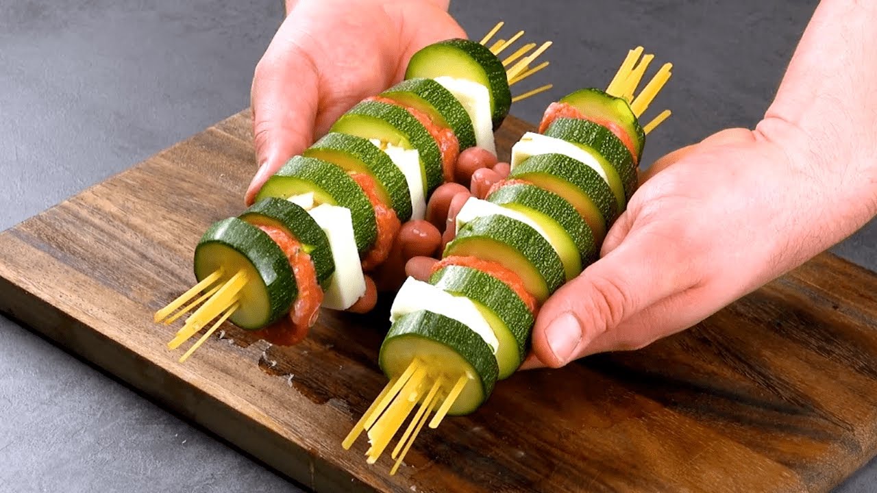 Nuestros 5 platos más fascinantes con calabacines. El cuarto es nuestro favorito 🥒👨🏽‍🍳🥘
