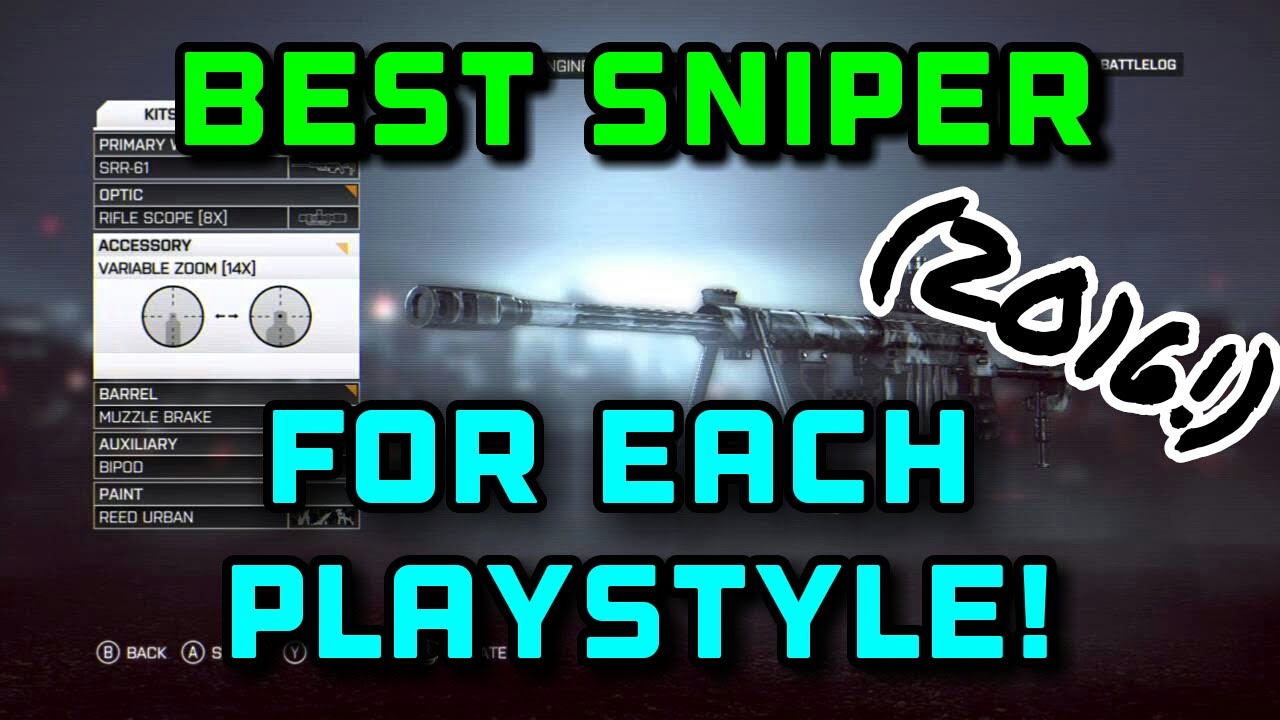 BEST SNIPER RIFLE IN BF4! (2021) - Battlefield 4