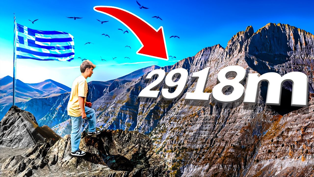 Je monte la plus HAUTE MONTAGNE de GRÈCE ! Ascension du Mont Olympe - Vlog en Grèce