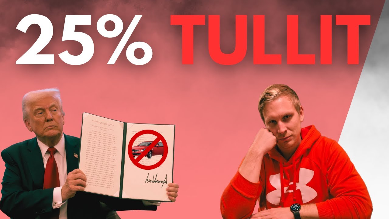 25 % tullit autoille &ndash; Kaatuuko autoteollisuus?