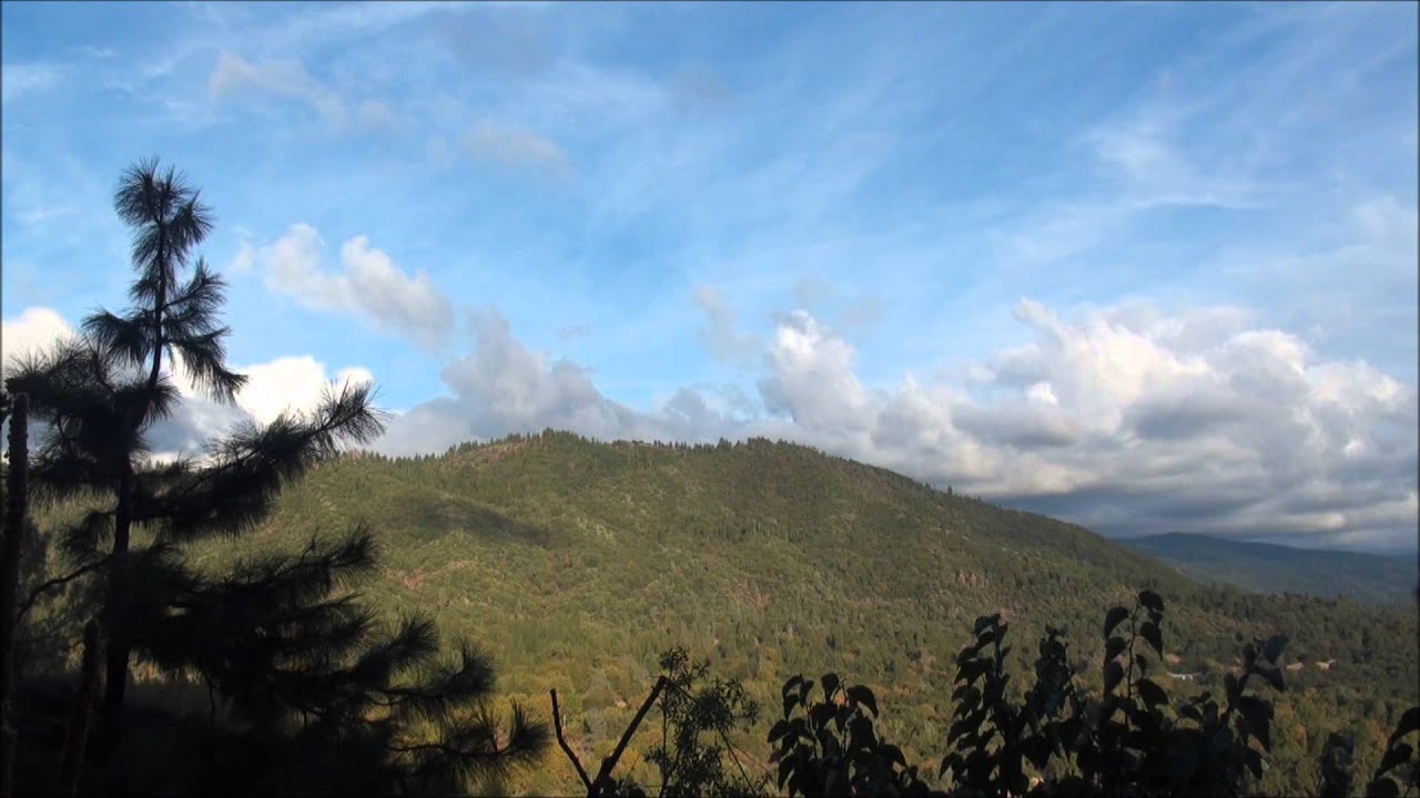 Yosemitebear Mountain Farm Sunset Clouds
