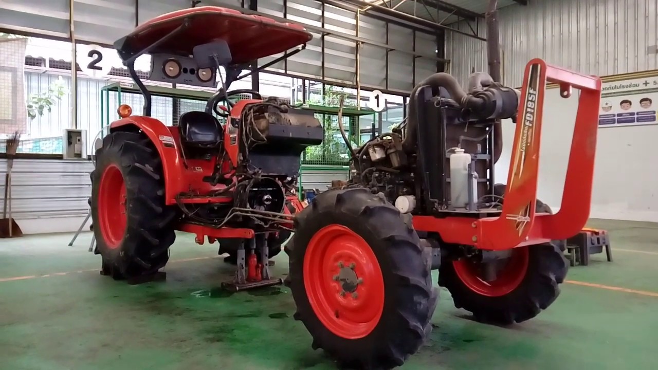 ซ่อม KUBOTA L4708 เปลี่ยนคลัตช์กับซีลเพลากลาง