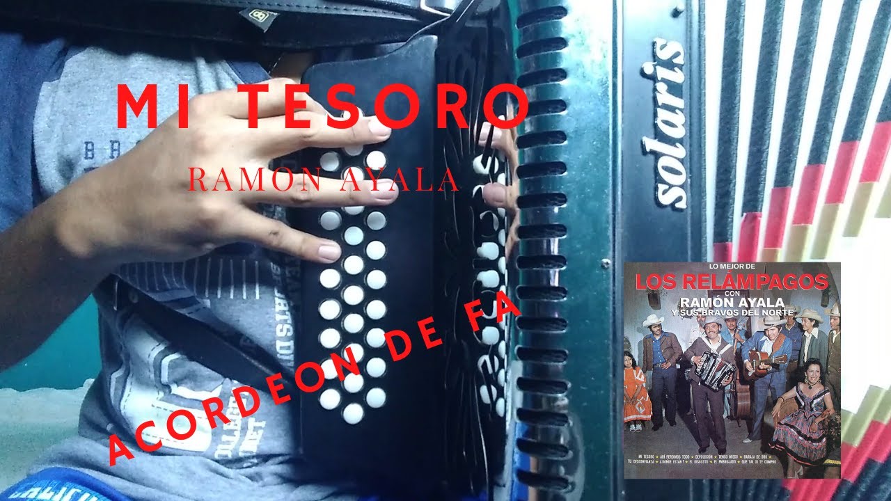 Mi tesoro-Ramon Ayala-Acordeón de Fa