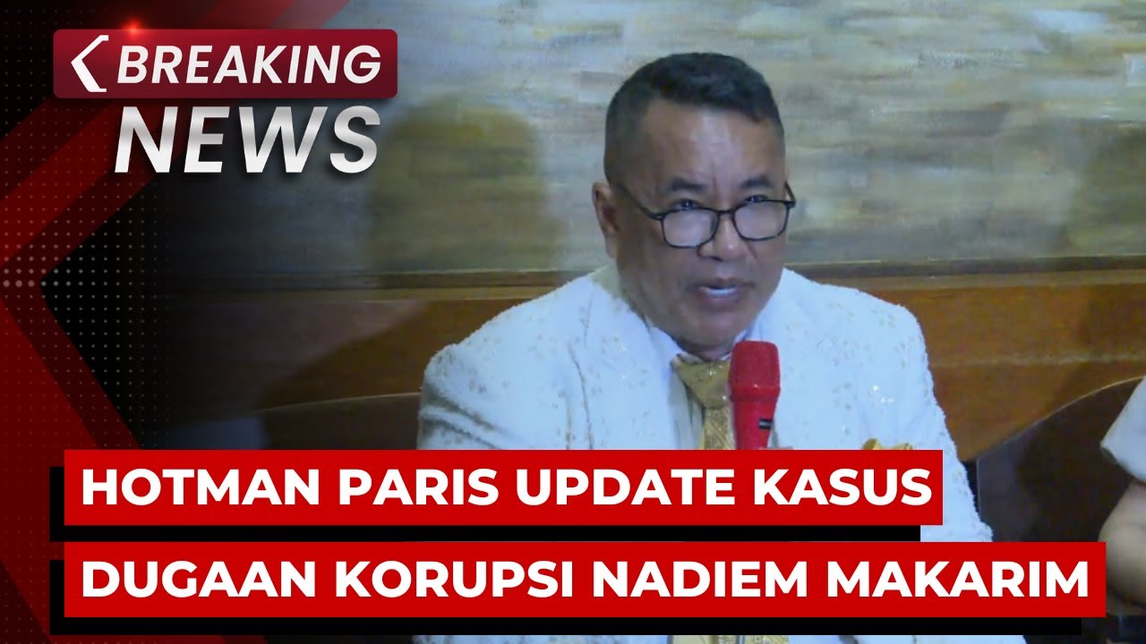 BREAKING NEWS - Hotman Paris Pengacara Nadiem Makarim Update Kasus Korupsi Pengadaan Chromebook