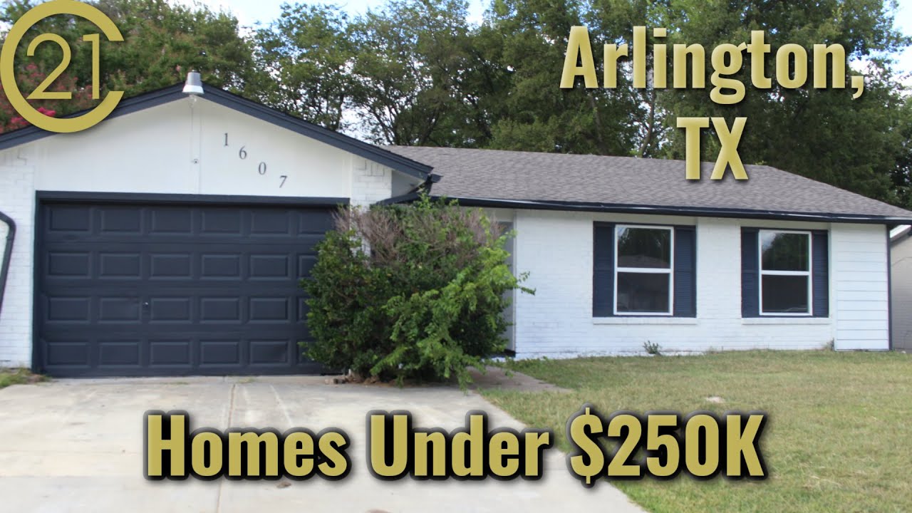 Arlington, TX Homes For Sale Under $250k!!
