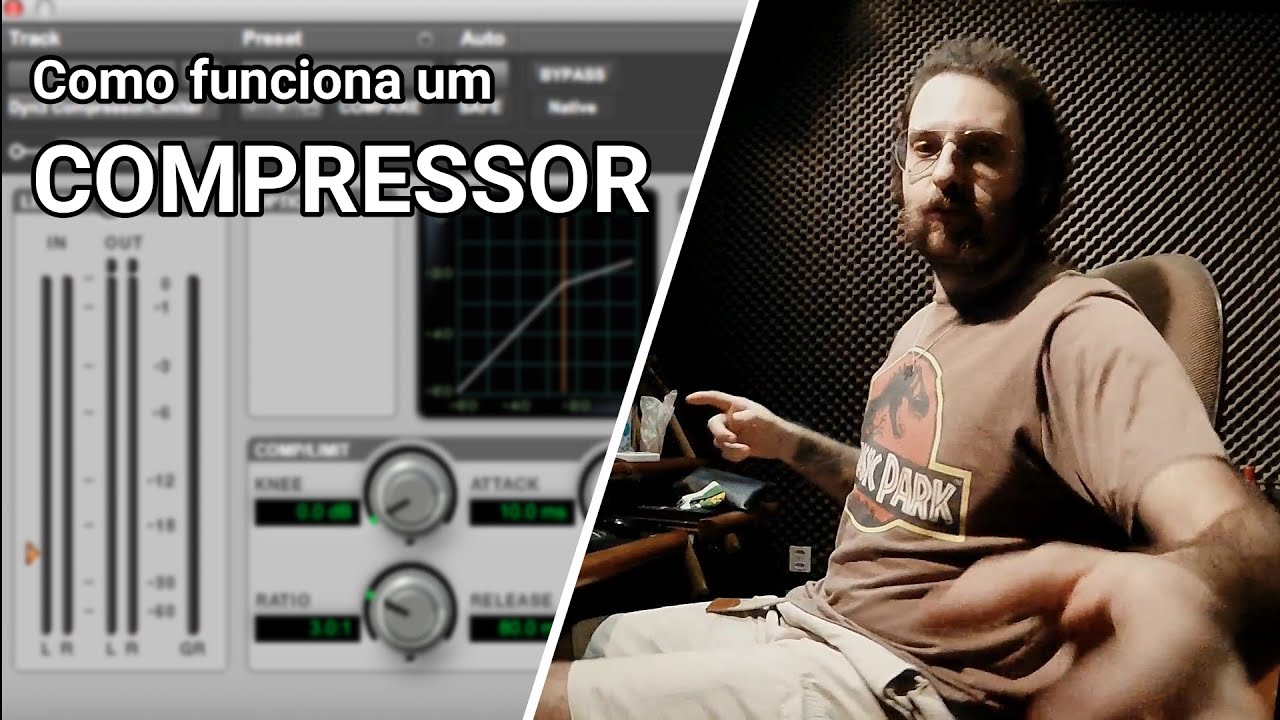 Como funciona um Compressor - Compressor de Áudio
