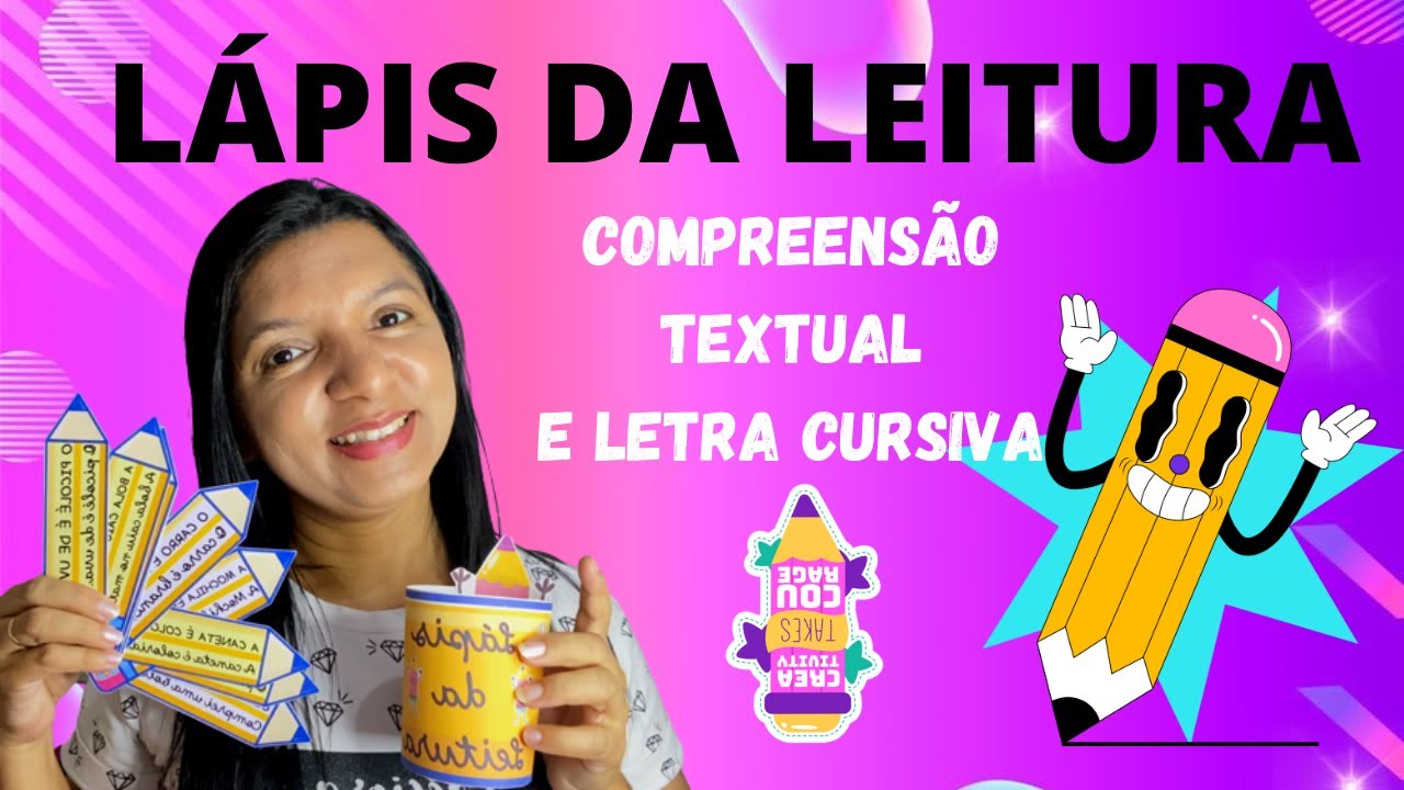 Jogo Lúdico - Lápis da Leitura [ MATERIAL INCRÍVEL] | Professor em Sala