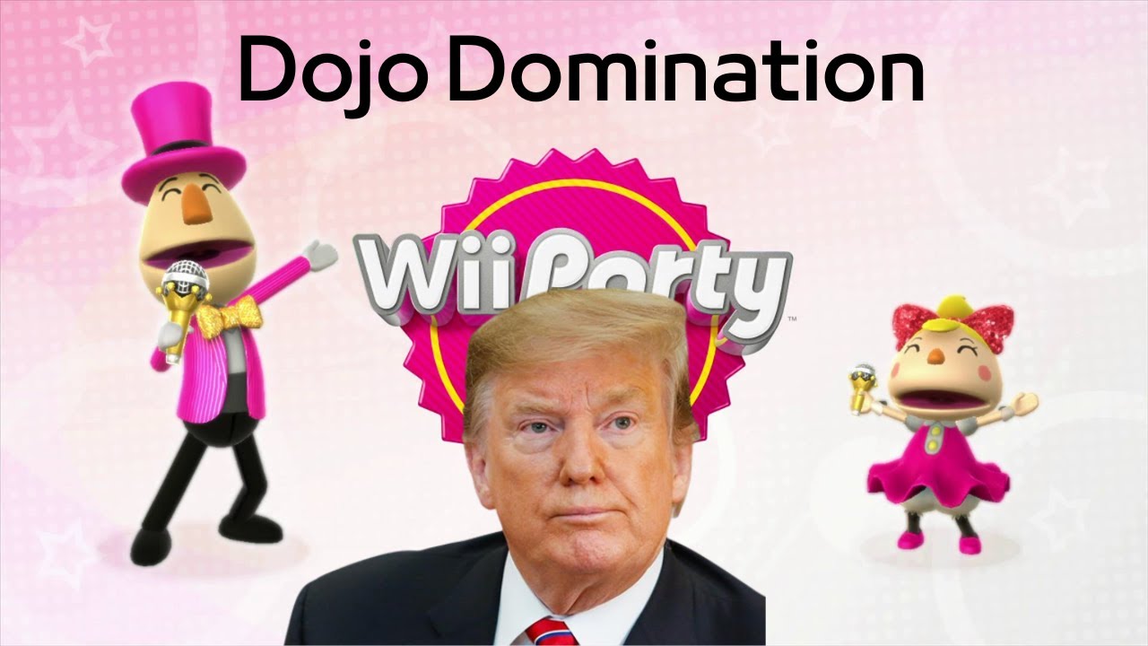 Wii Party U Dojo Domination with Donald Trump (advanced dificulty)
