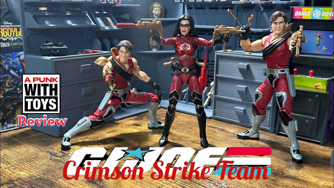 GI Joe Classified Crimson Strike Team
