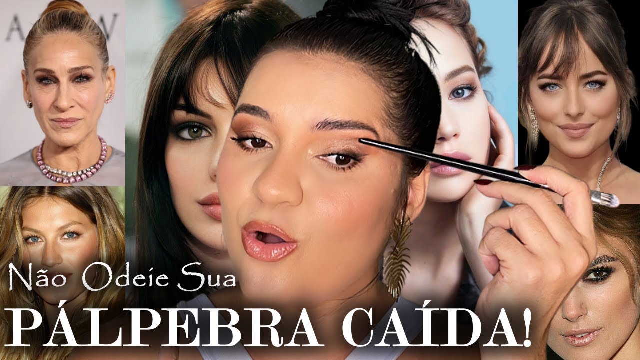 DICAS DE MAQUIAGENS PARA QUEM TEM PÁLPEBRA CAÍDA E GORDINHA