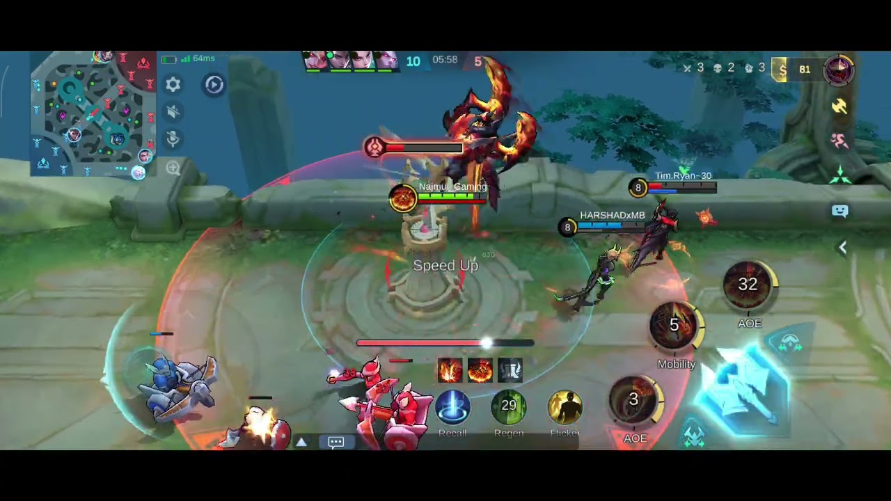 Thamuz Fight in Mobalegend 5v5 #2026shorts #mobilelegends #najmulgaming #mobilelegendsbangbang 