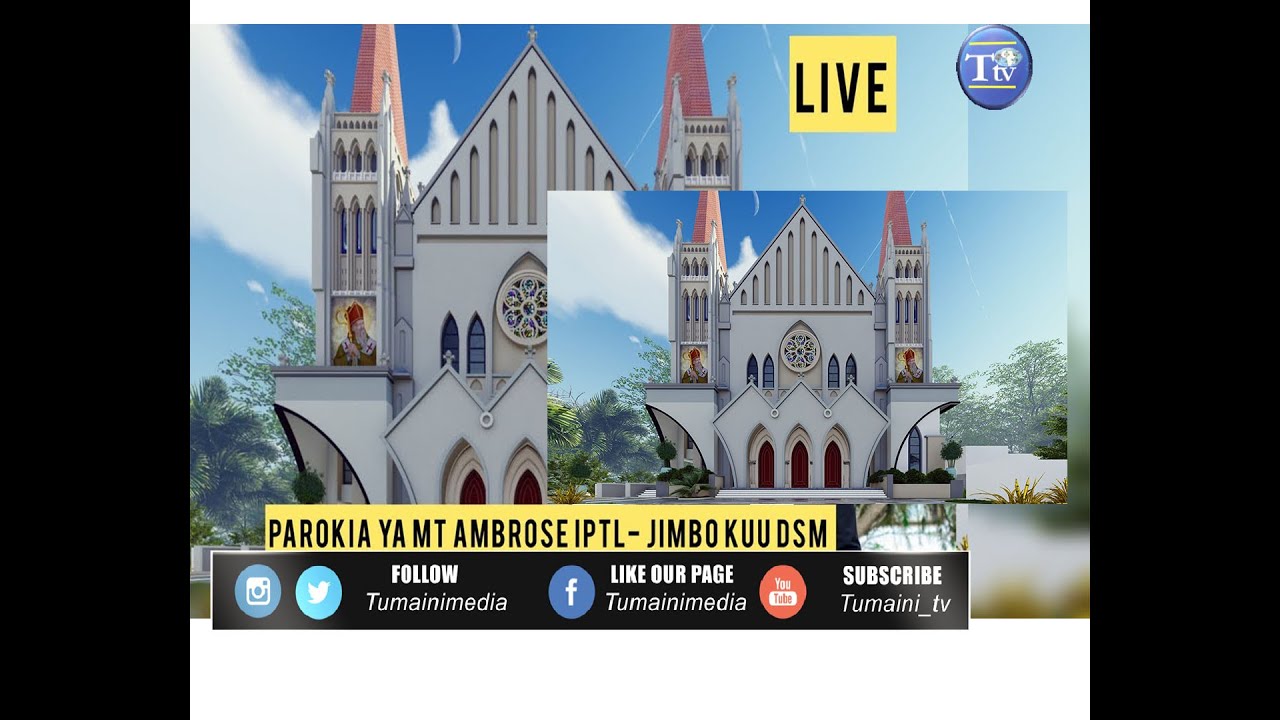 🔴LIVE: ADHIMISHO LA MISA TAKATIFU SAKRAMENTI YA KIPAIMARA | PAROKIA YA MT.AMBROSE IPTL DAR ES SALAAM