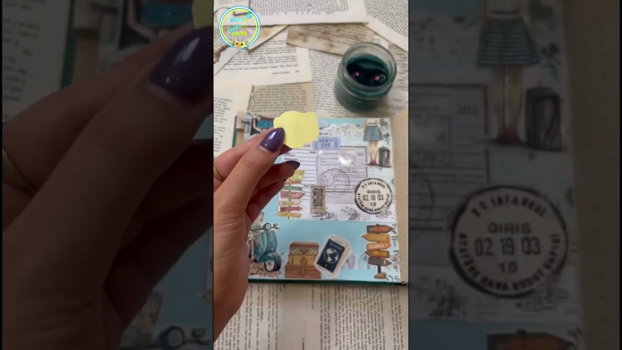 pepar craft journal ideas🌺how to make journal? #journal #junkjournal #bulletjournal #journaling