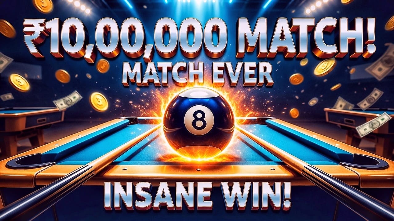 রাত ১২ টায় নীরবতা গেম খেলা । 8 ball pool ।