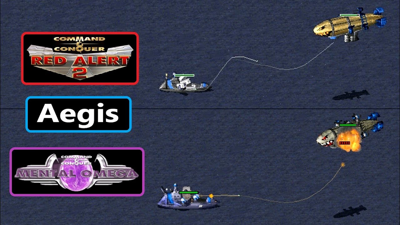 MENTAL OMEGA vs RED ALERT 2 - Aegis