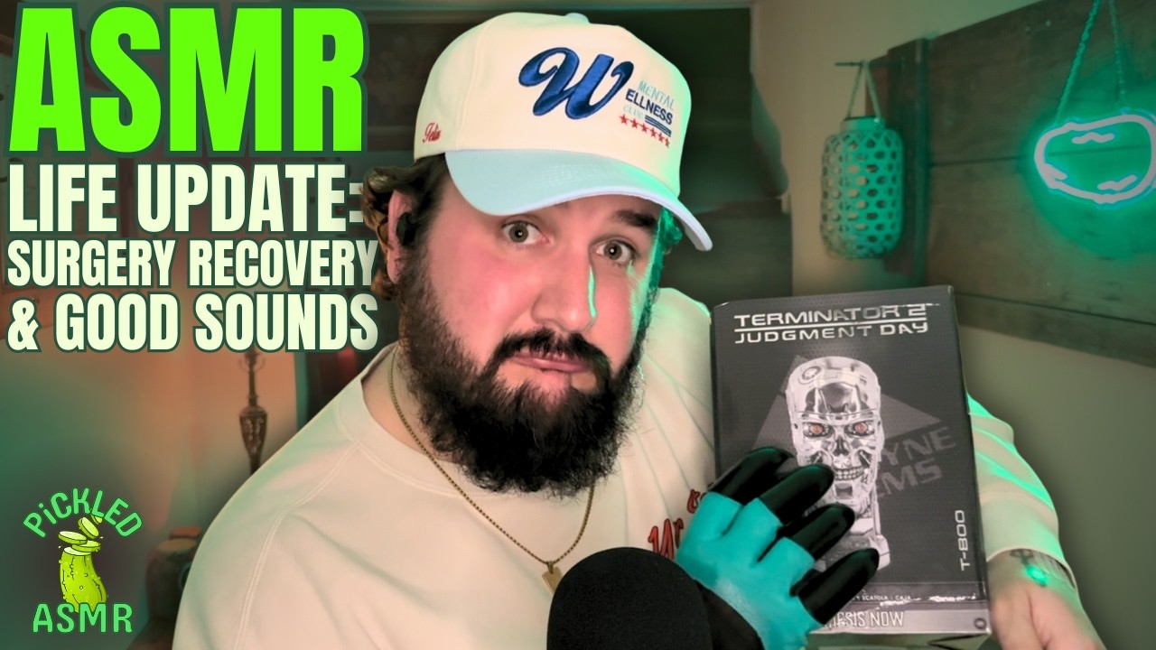 ASMR // LiFE UPDATE (Surgery Recovery) & GOOD SOUNDS