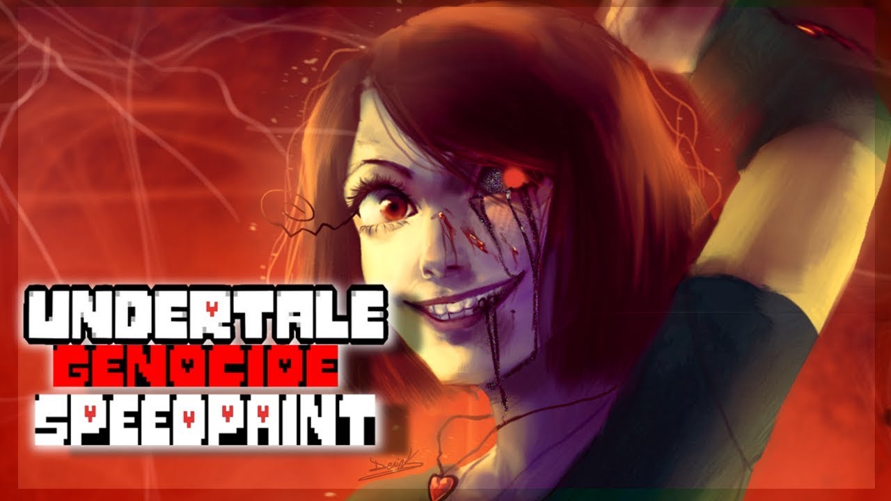 Undertale Genocide - Chara (Speedpaint)