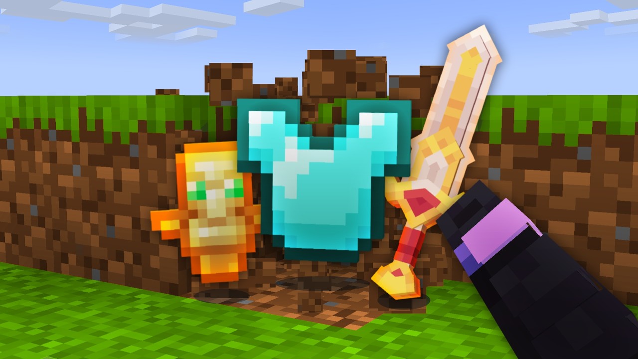 Minecraft Hunger Games, But All Drops Are Random!