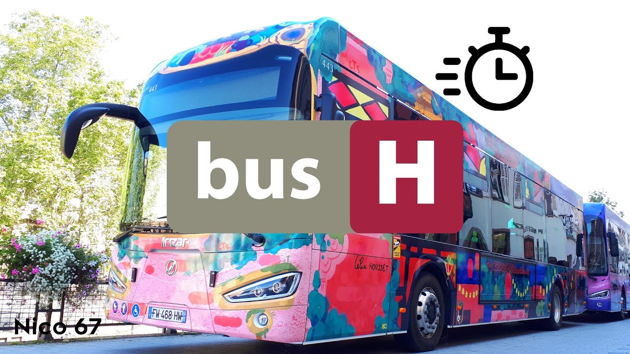 TIMELAPS BUS H STRASBOURG (2022)