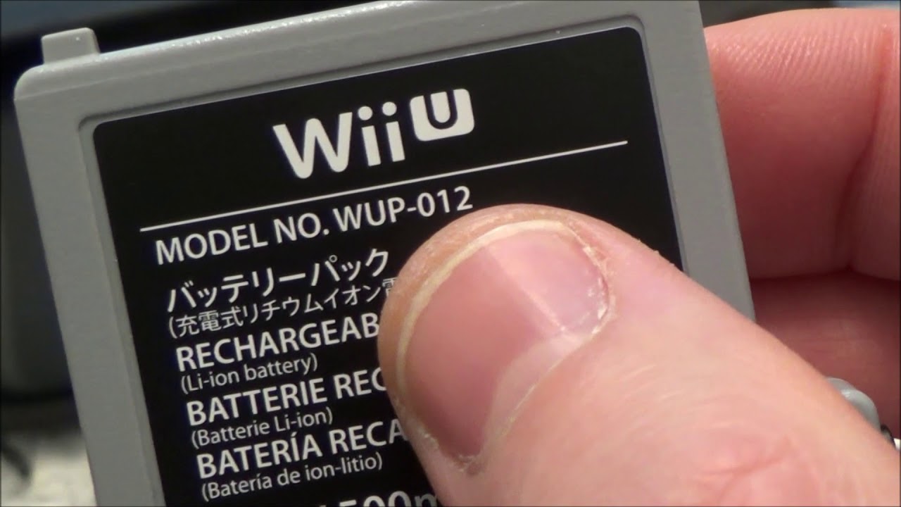 Replacing the Battery in a Nintendo Wii U Gamepad