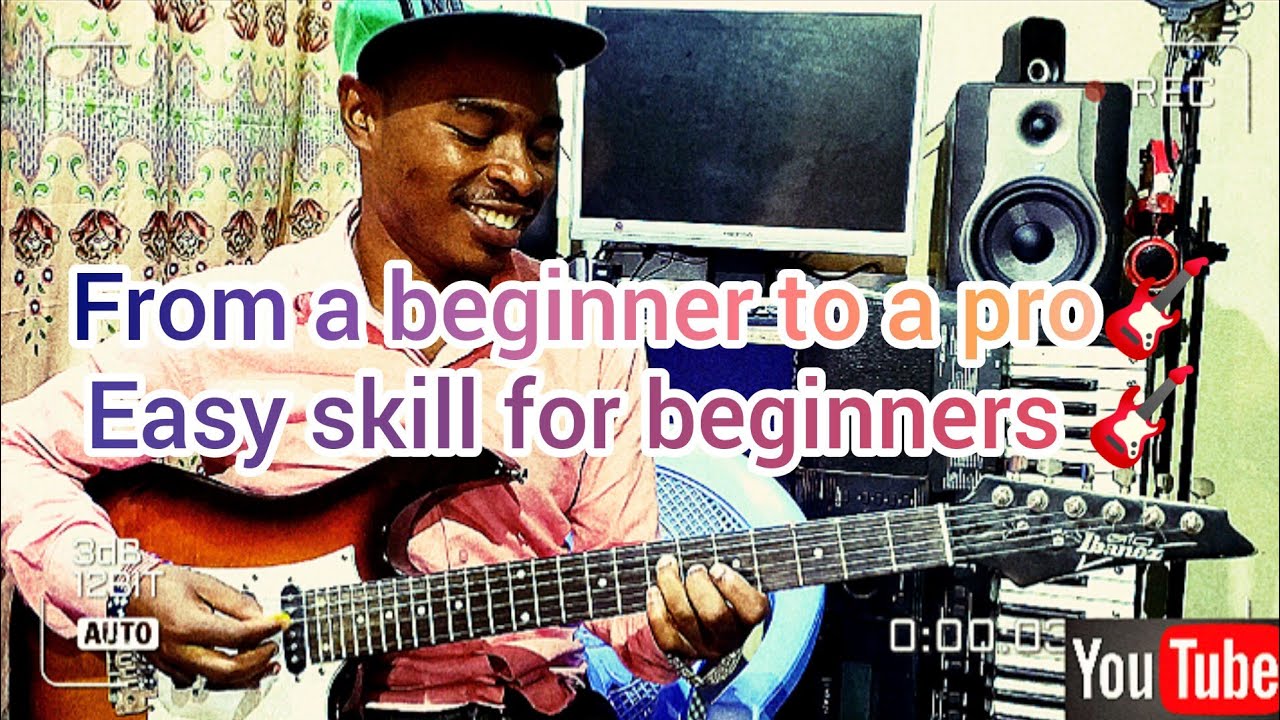 learn how to create pro seben rythme&solo in few minutes/very professional skill for beginners🎸🔥