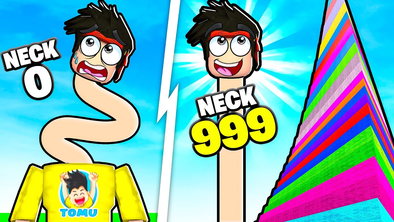 *MAX LEVEL* LÅNG NACKE i ROBLOX