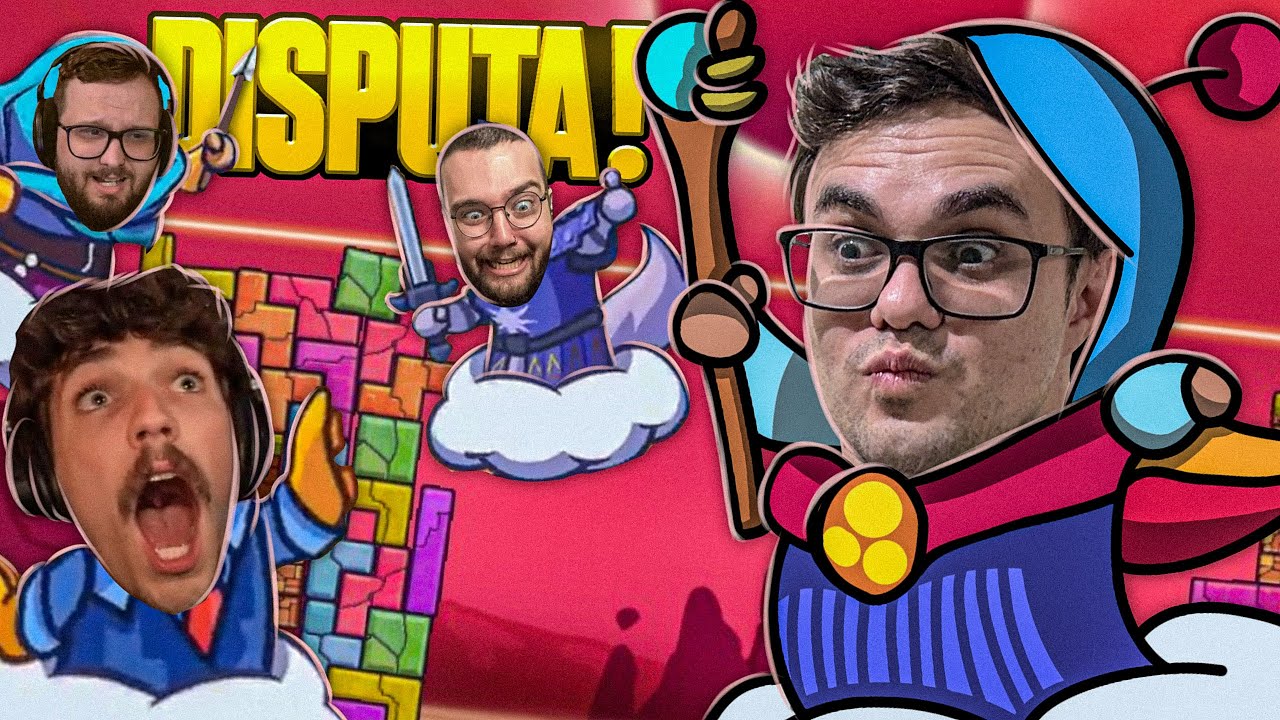 TETRIS CONTRA OS AMIGOS - Tricky Towers