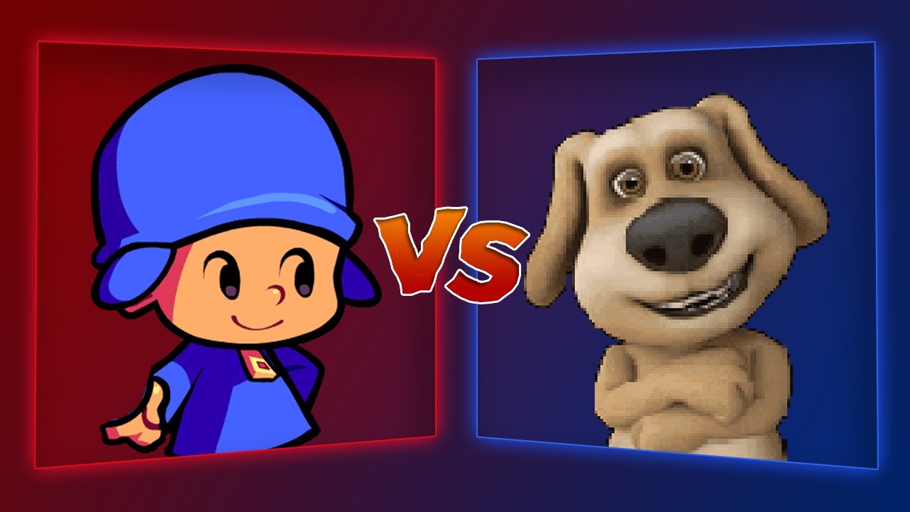 MUGEN Battle - Pocoyo vs Talking Ben