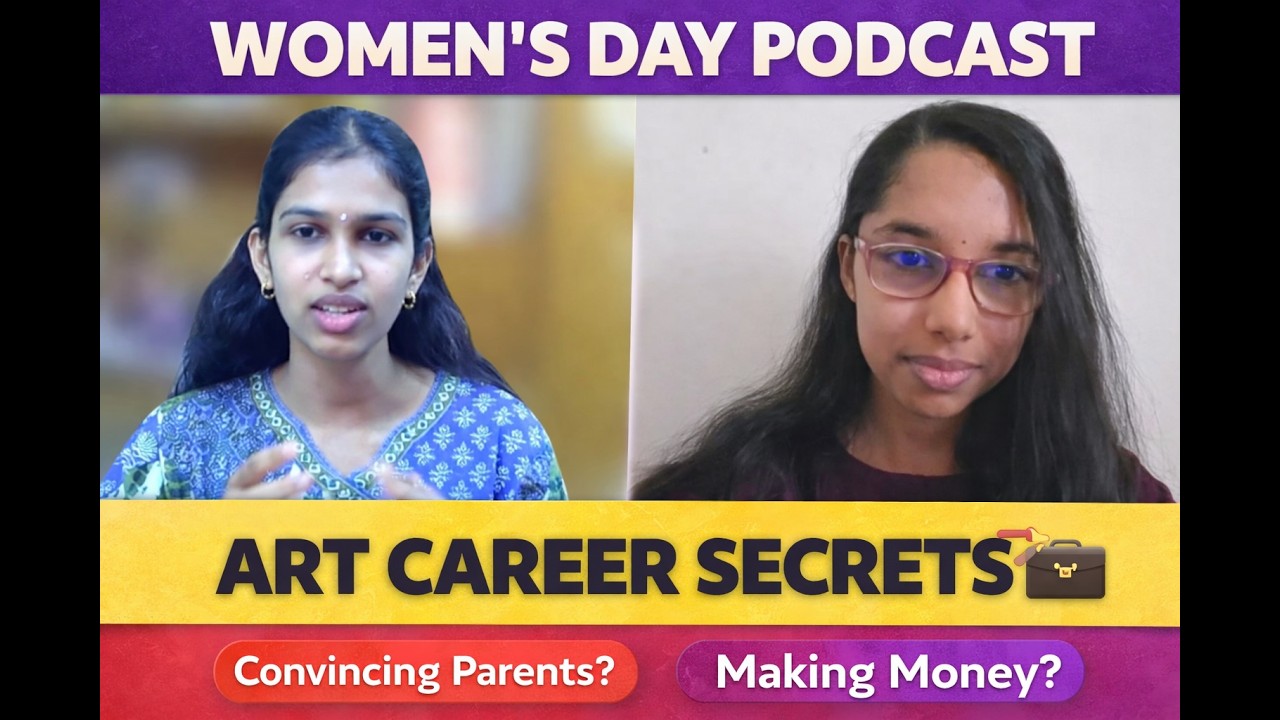 Women’s Day Special Podcast | How Vaishnavi Palakurthy Built a Career in Art 🎨
