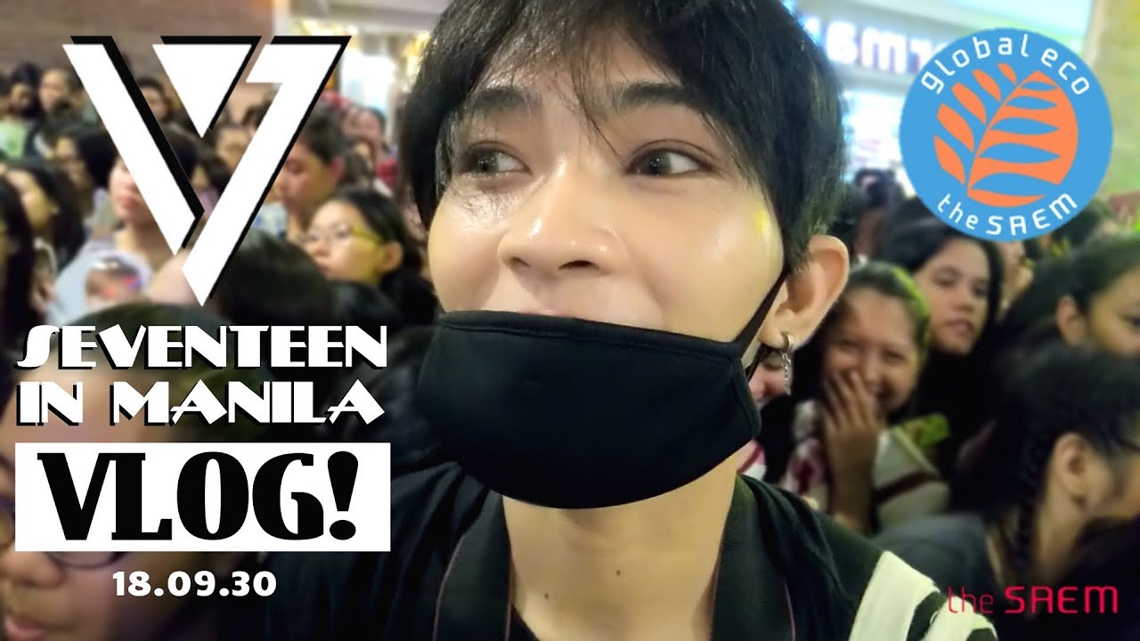 SEVENTEEN FANSIGNING EVENT in MANILA PHILIPPINES VLOGㅣJMNIDA VLOG