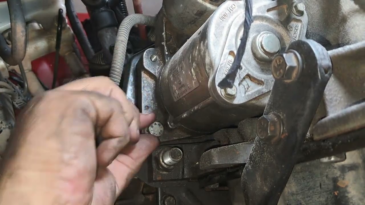 Como Trocar o Motor de Arranque do Palio Siena Strada