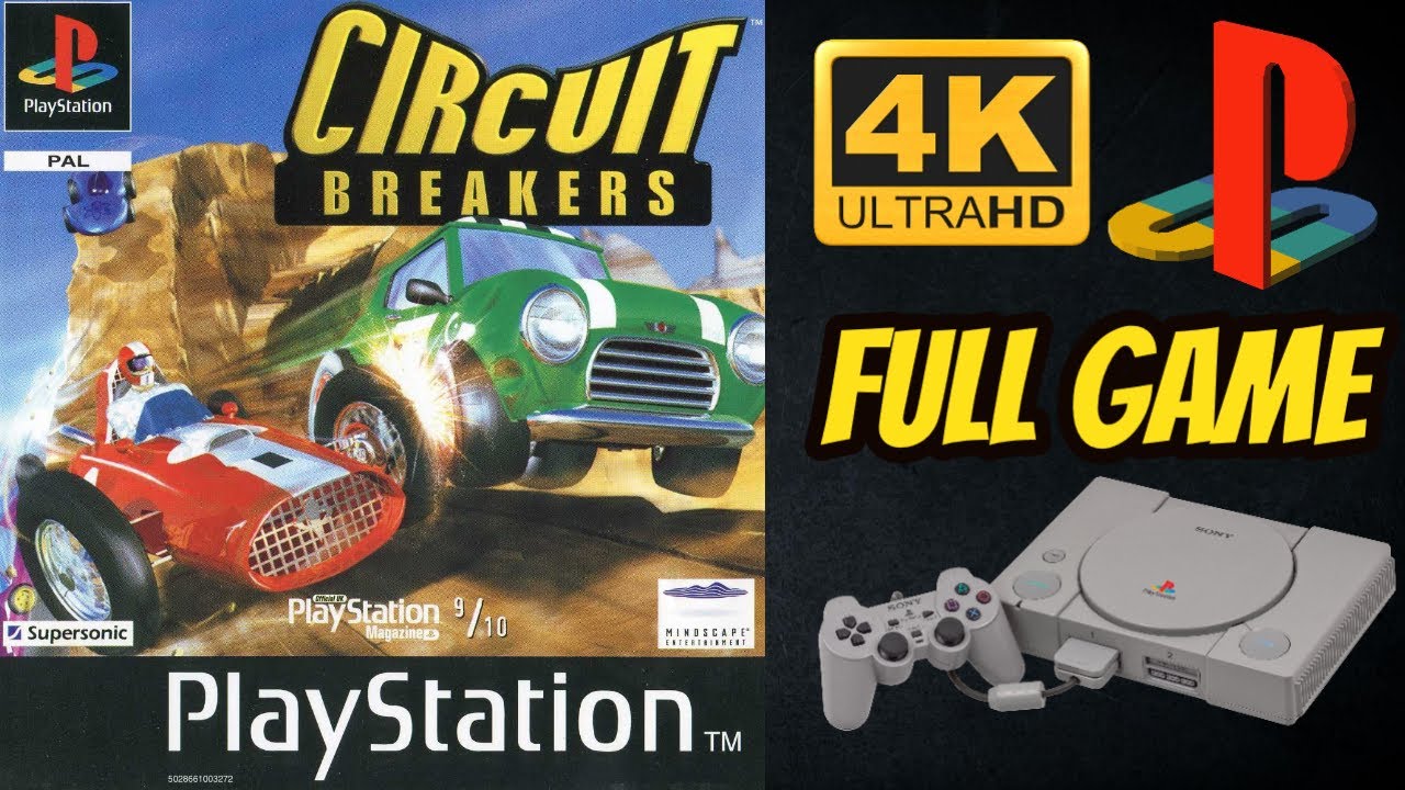 Circuit Breakers | PS1 | 4K60ᶠᵖˢ UHD🔴 | Longplay Walkthrough Playthrough Full Movie Game