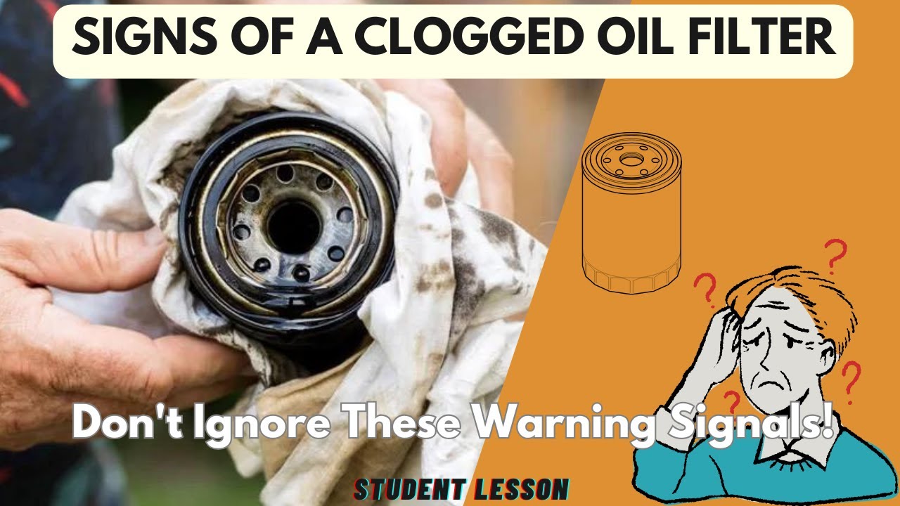 Признаки засорения масляного фильтра: не игнорируйте эти предупреждающие сигналы!