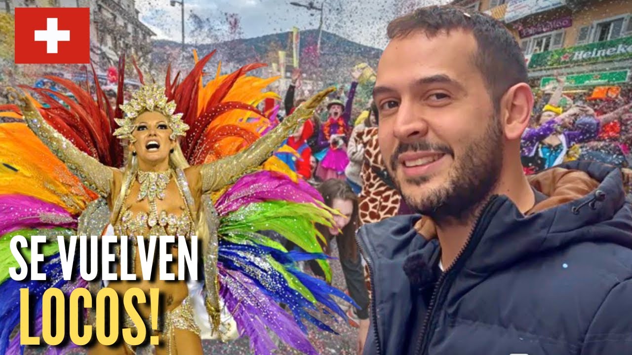 ASI ES EL CARNAVAL en SUIZA 🇨🇭| LOCURA en LAS CALLES| La Vida de M