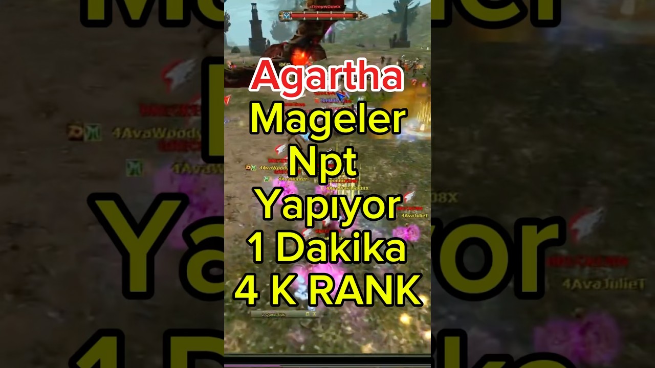 Agartha - Mageler Serverin İ&ccedil;inden ge&ccedil;iyor , Felankor Pk sı Efsane 👏 #knightonline