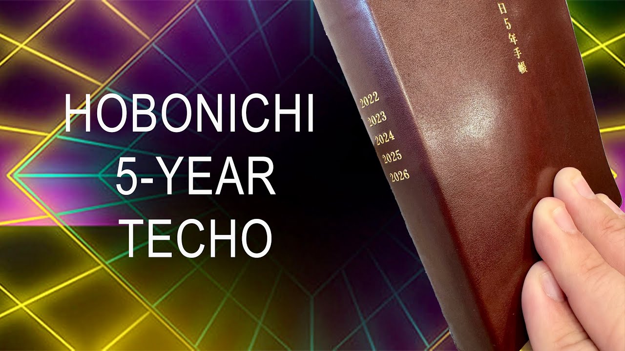 Hobonichi 5-Year Techo