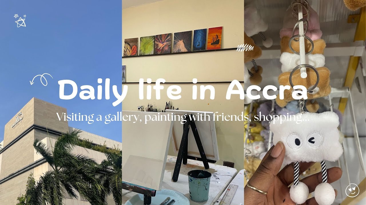 Days in my life 🎀| Painting with friends 🎨, visiting a gallery 🖼