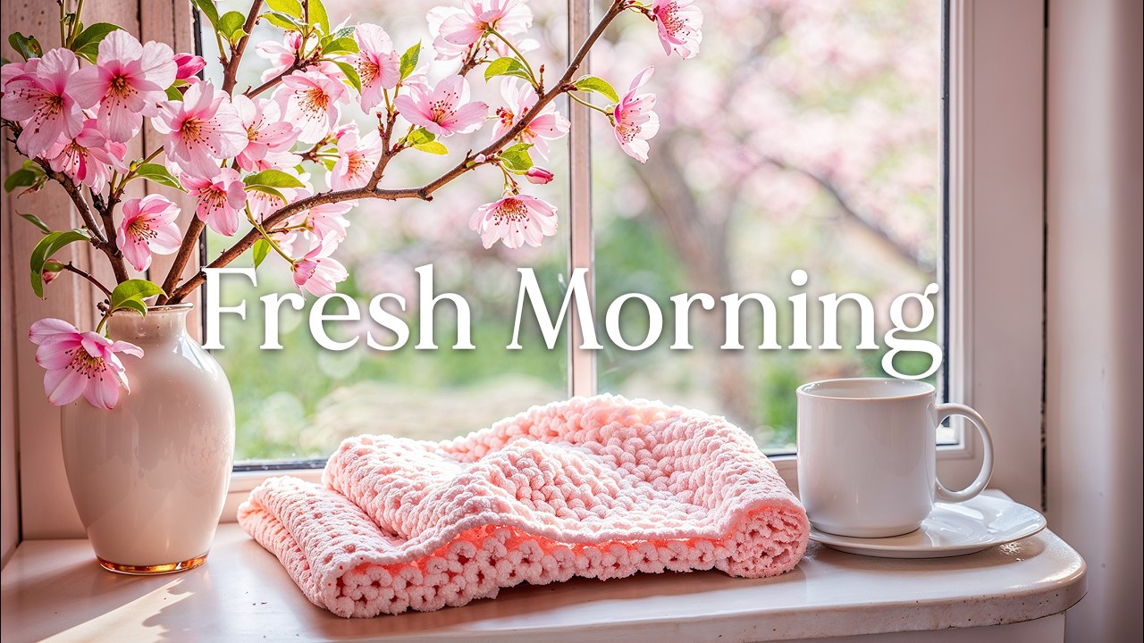 편안한 분위기의 음악으로, 기분 좋은 아침에 들으면 긍정적인 마음이 들게 해줍니다 - 🌼Fresh Morning