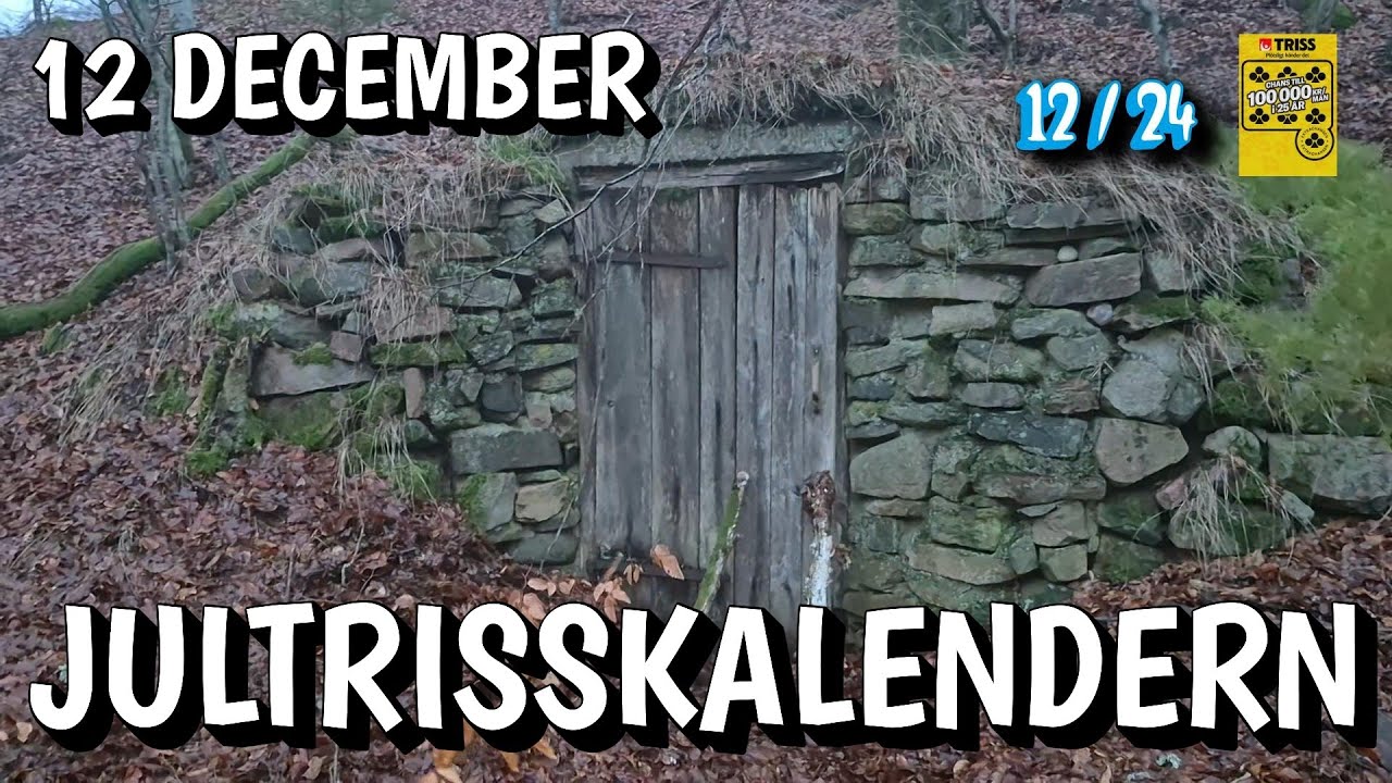 Skrapar triss i en jordkällare - Jultrisskalendern 12/24