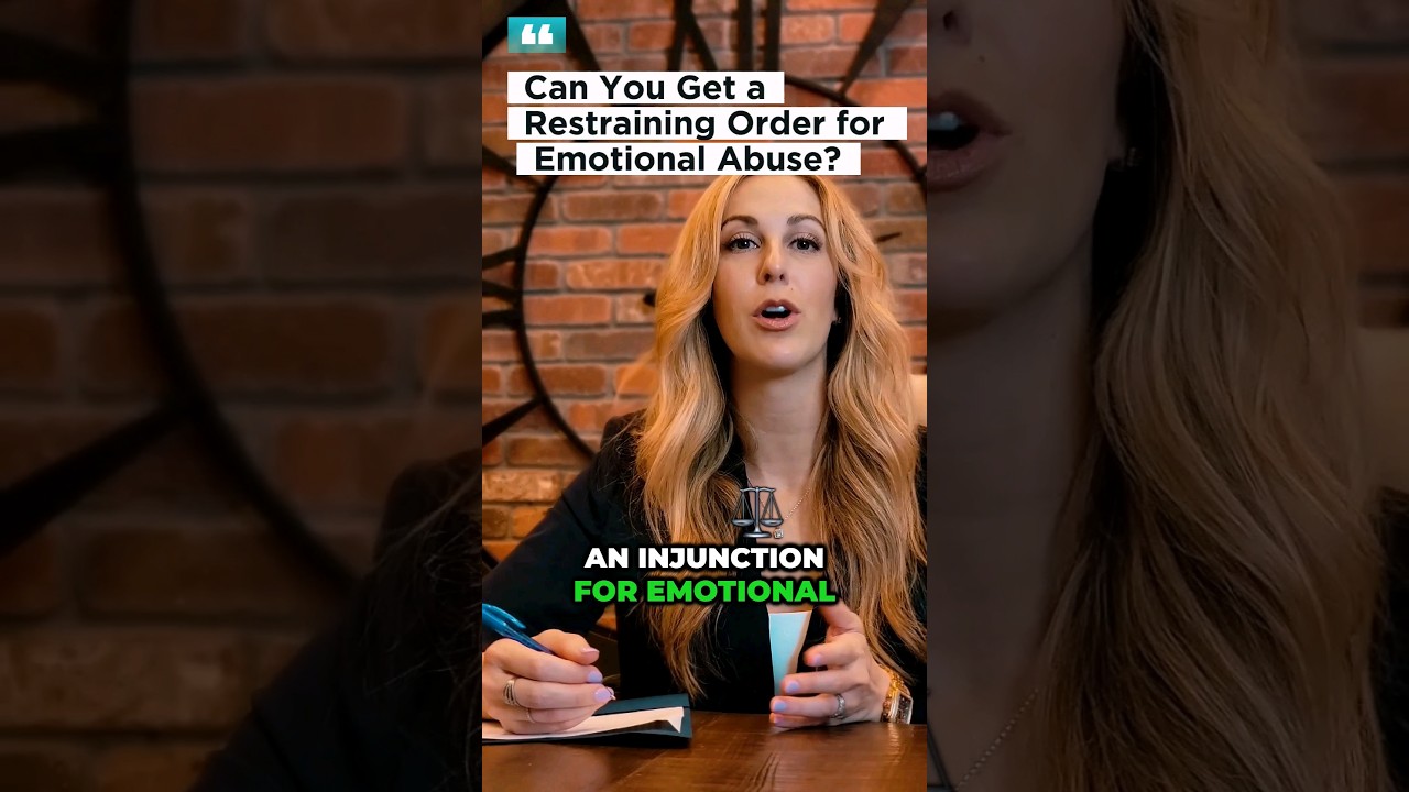 Can you get a #protective order for #emotionalabuse #relationships #legaladvice