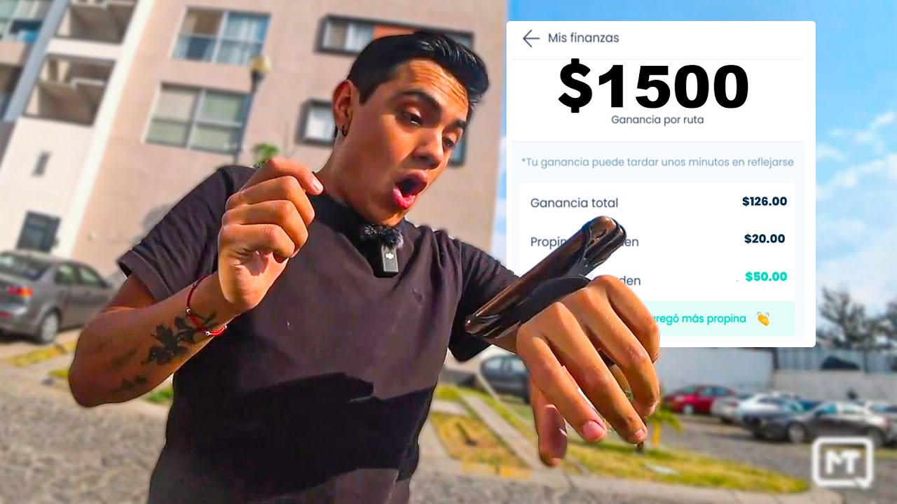 Cuanto GANE en MI PRIMER DIA en RAPPI? 😱 *REPARTIENDO EN RAPPI #7