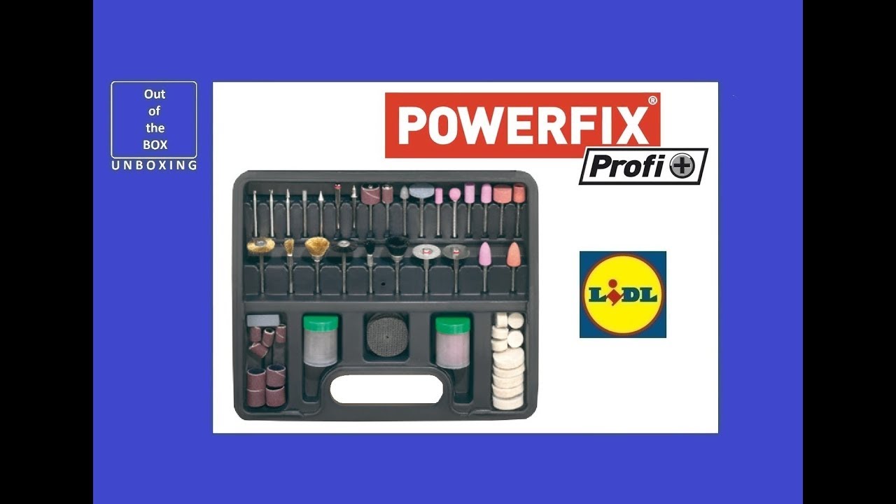 Powerfix Profi Mini Tool Kit UNBOXING (Lidl 99 piece set)