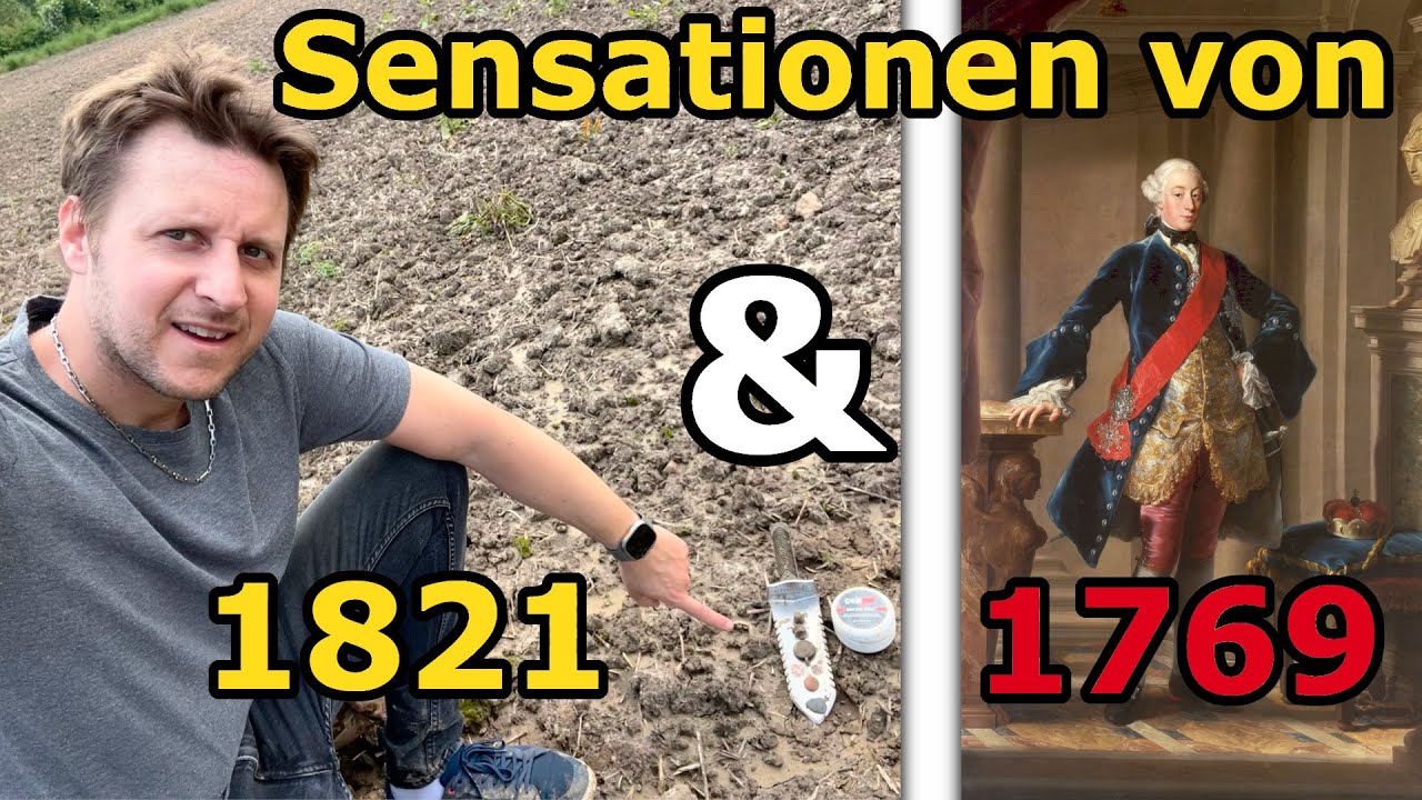 Alte Silbermünzen beim Sondeln mit dem XP DEUS gefunden#schatzsuche#teil1