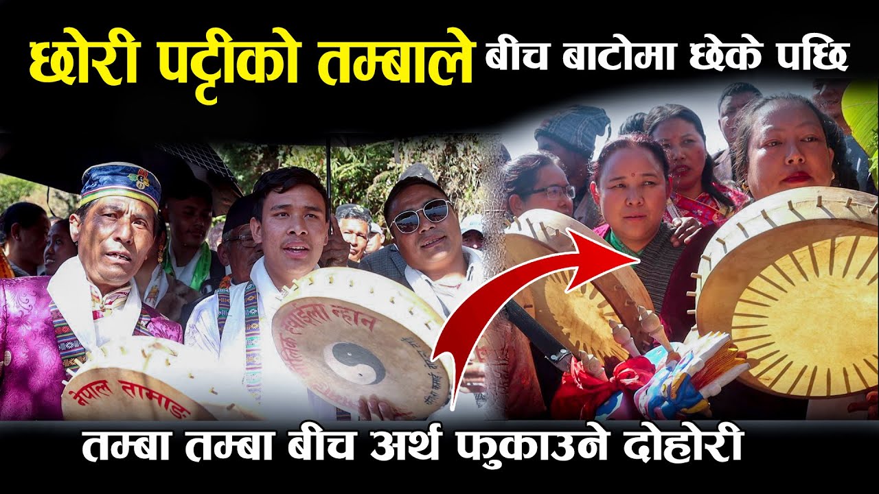 बेहुली लिन पुग्दा तम्बाले बाटो छेक्यो यसरी । Tamba Damfure | Tamba Dohori battle