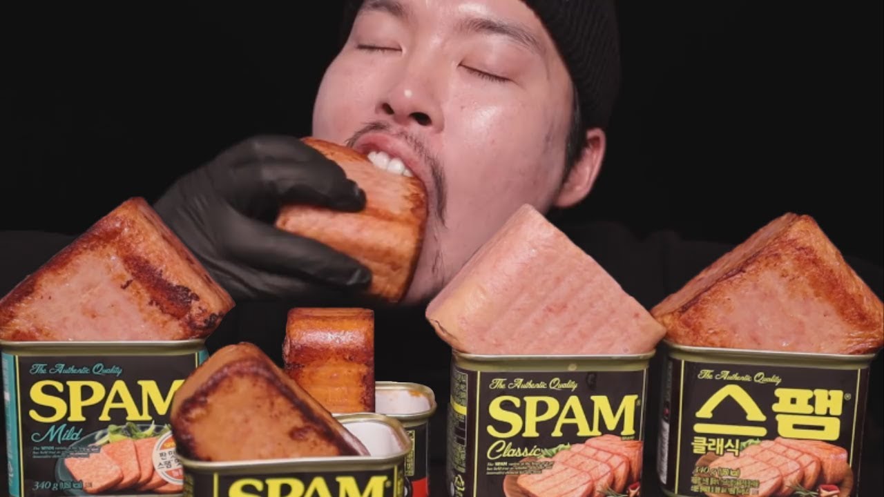 Желанная еда SPAM(Spam of desire MUKBANG ASMR)
