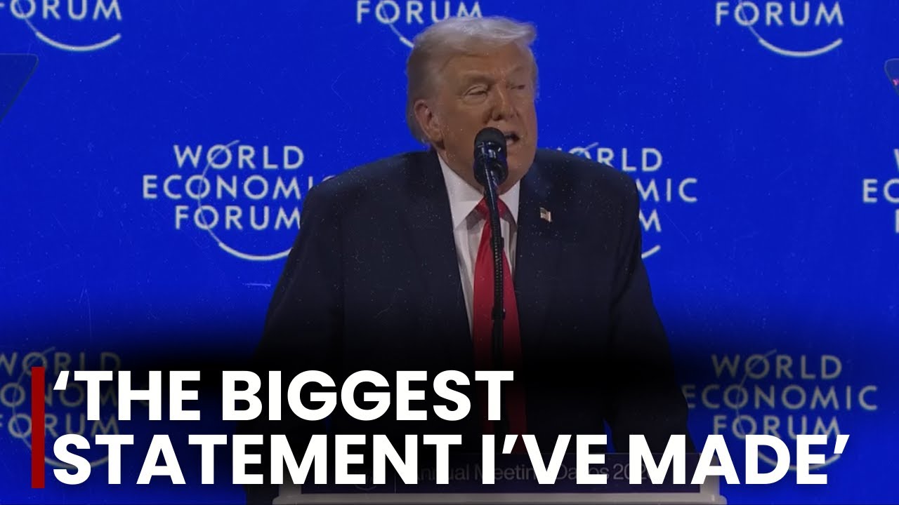 'Will I Use Force Against Greenland?': Trump Answers The Million Dollar Question At WEF 2026