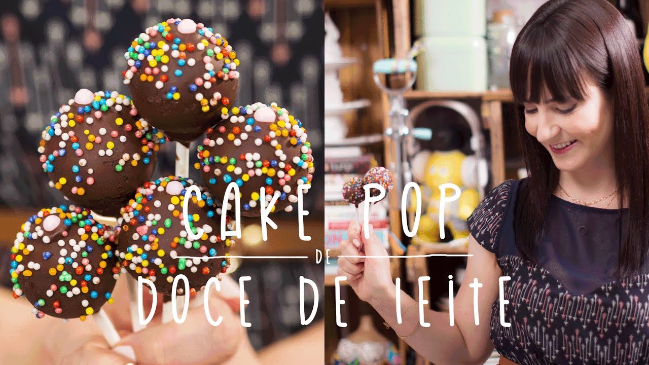 CAKE POP DE DOCE DE LEITE E CHOCOLATE | I Could Kill For Dessert 35 #ICKFD
