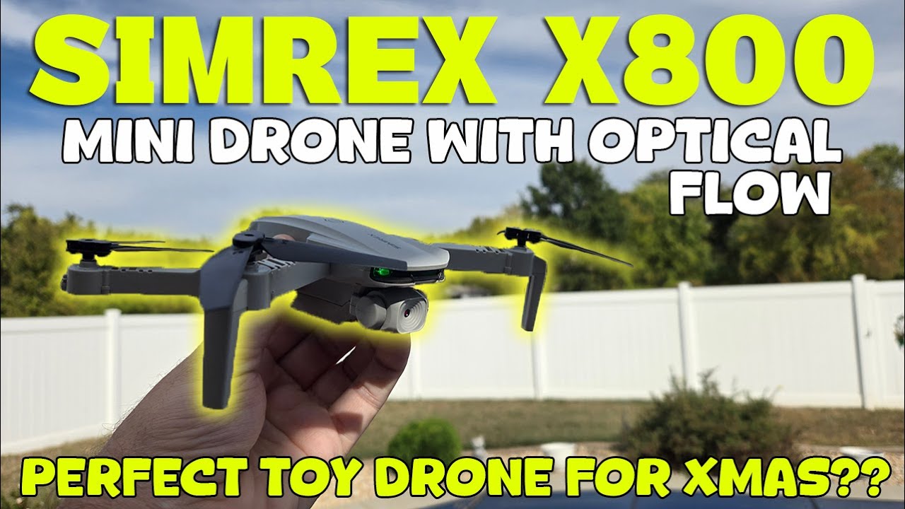 ИДЕАЛЬНЫЙ ИГРУШЕЧНЫЙ ДРОН НА РОЖДЕСТВО? | Мини-дрон SIMREX X800